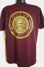 Load image into Gallery viewer, LIMITED EDITION GOLD SPARK Rule Or Be Ruled Shirt