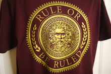 Load image into Gallery viewer, LIMITED EDITION GOLD SPARK Rule Or Be Ruled Shirt
